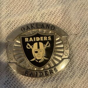 Oakland Raiders Belt Buckle